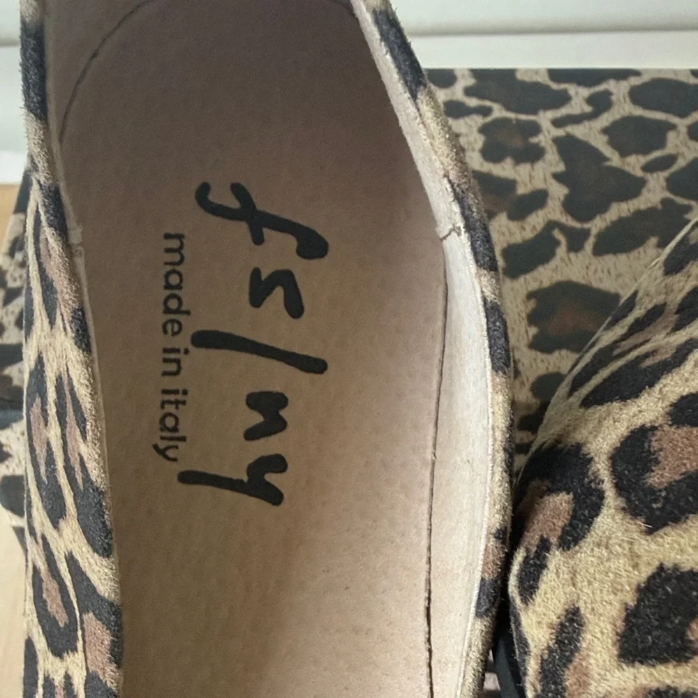Leopard Print Women's Loafers - Picture 2 of 6